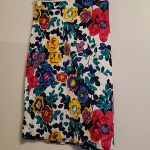 Fun spring floral skirt